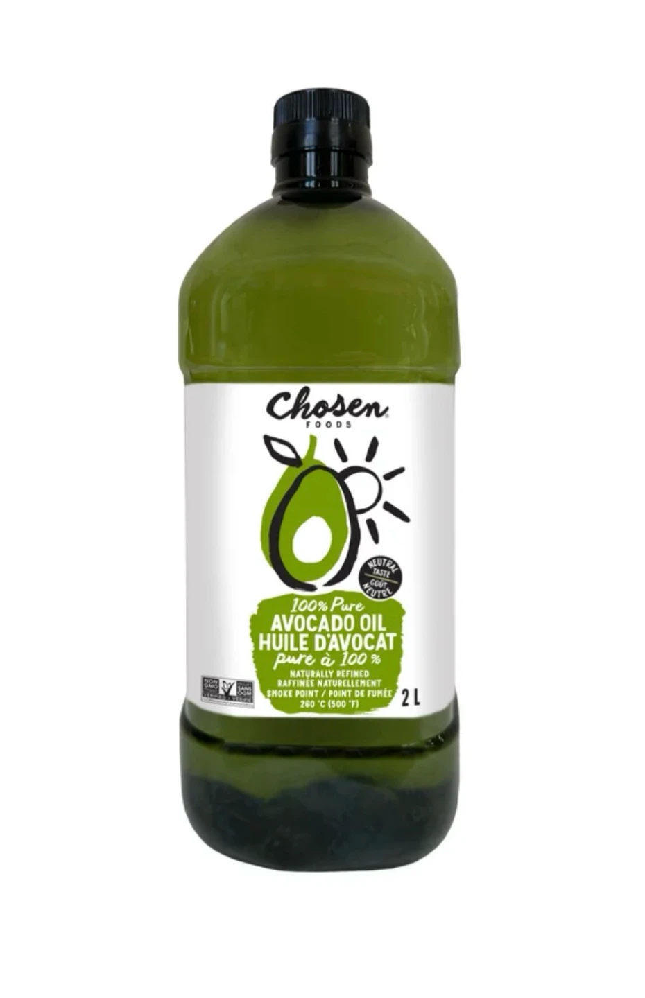 Chosen Foods 100% Pure Avocado Oil - 2L - photo 2