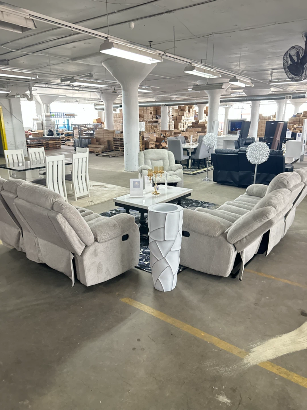 Sofa + love seat + recliner