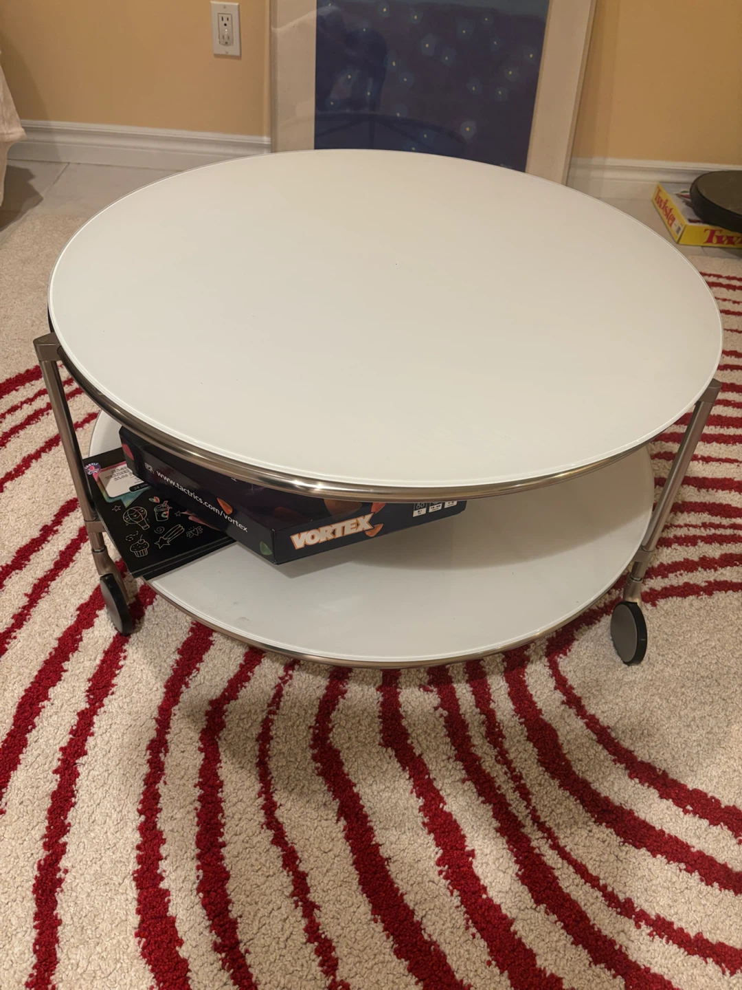 Two-Tier Round Coffee Table - photo 2