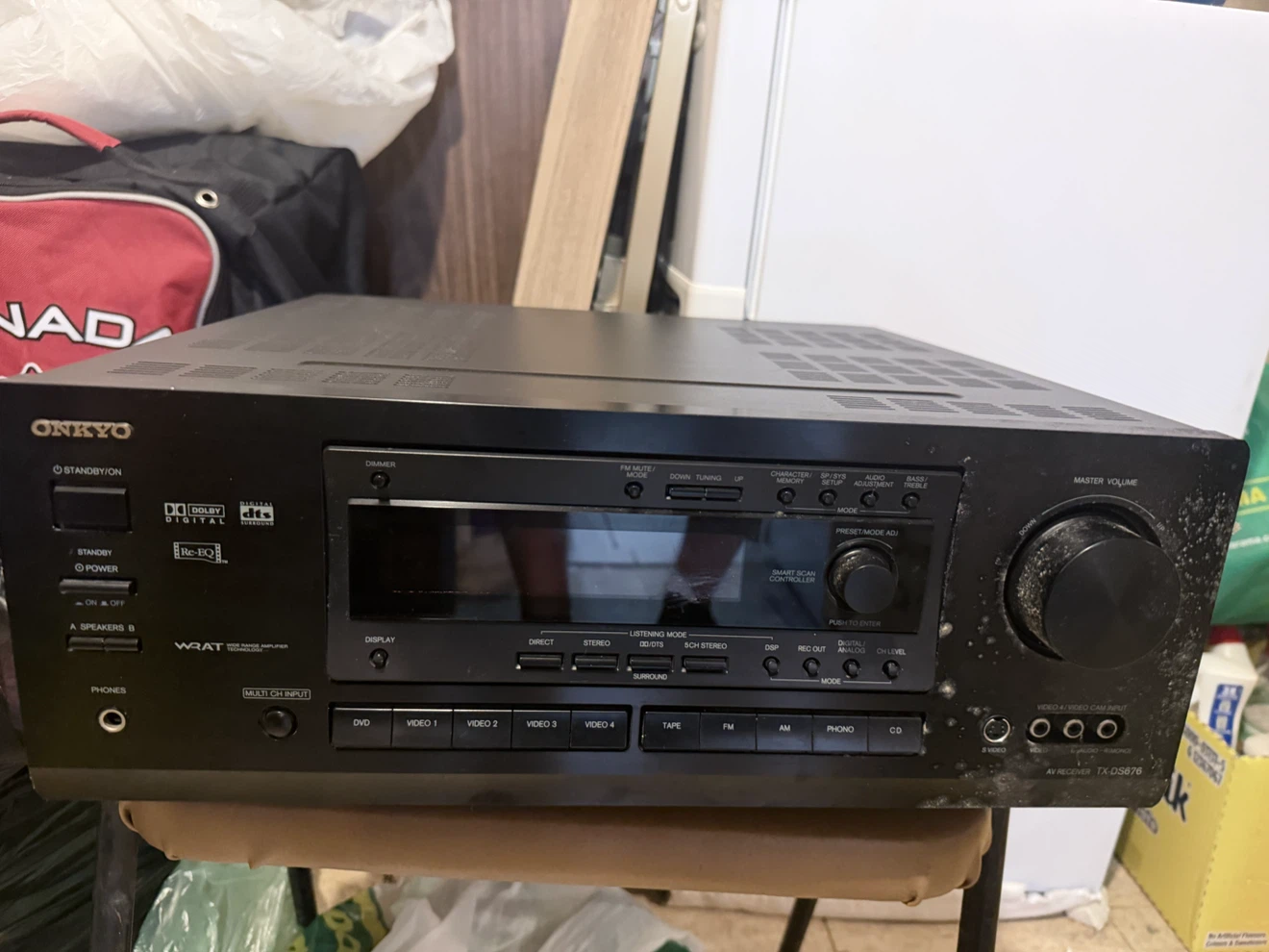 Energy XL-S10 Subwoofer and Onkyo TX-DS676 Receiver - photo 3