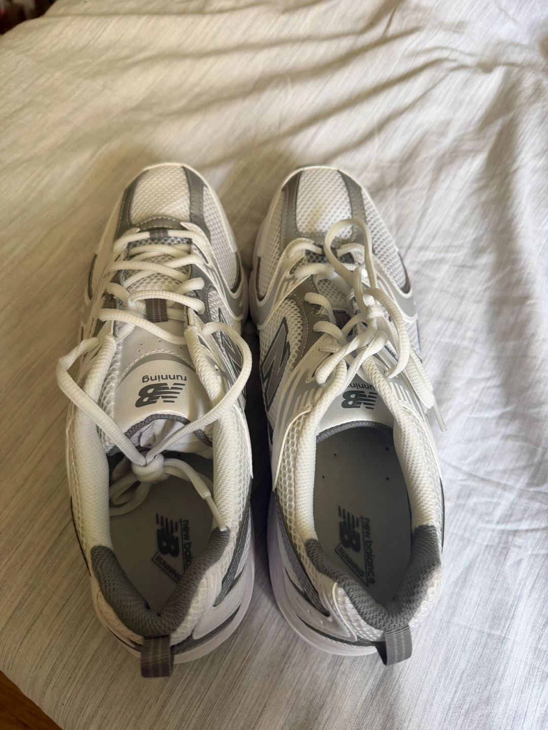 NEW New Balance 530 Running Shoes White/Silver Unisex - photo 2
