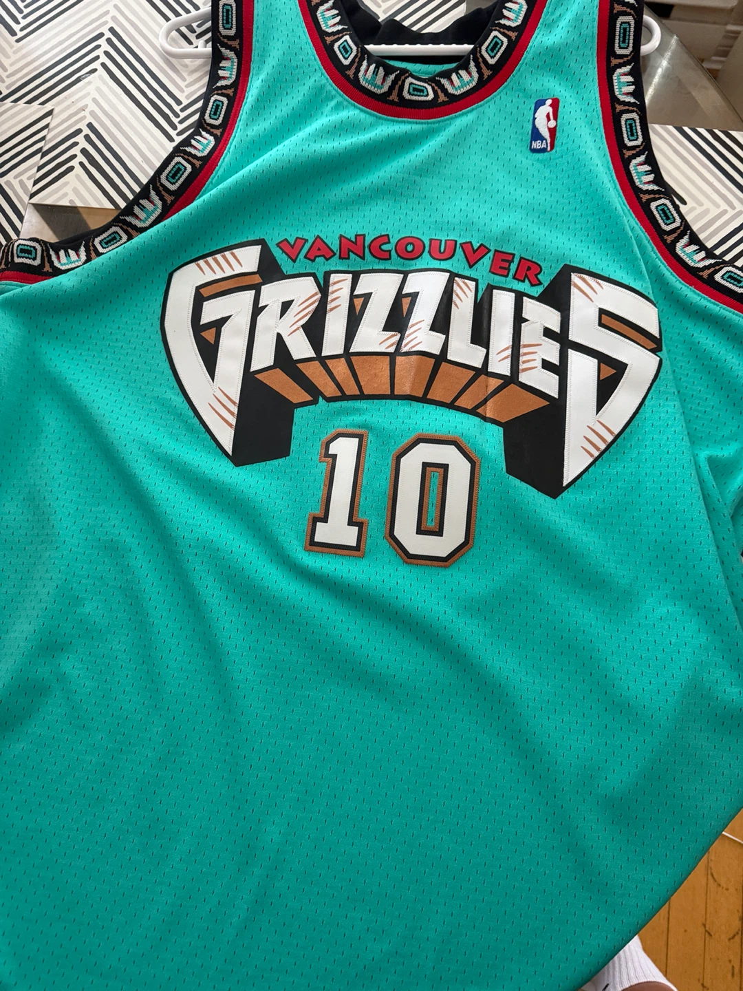 Vancouver Grizzlies Mike Bibby #10 Jersey Swingman