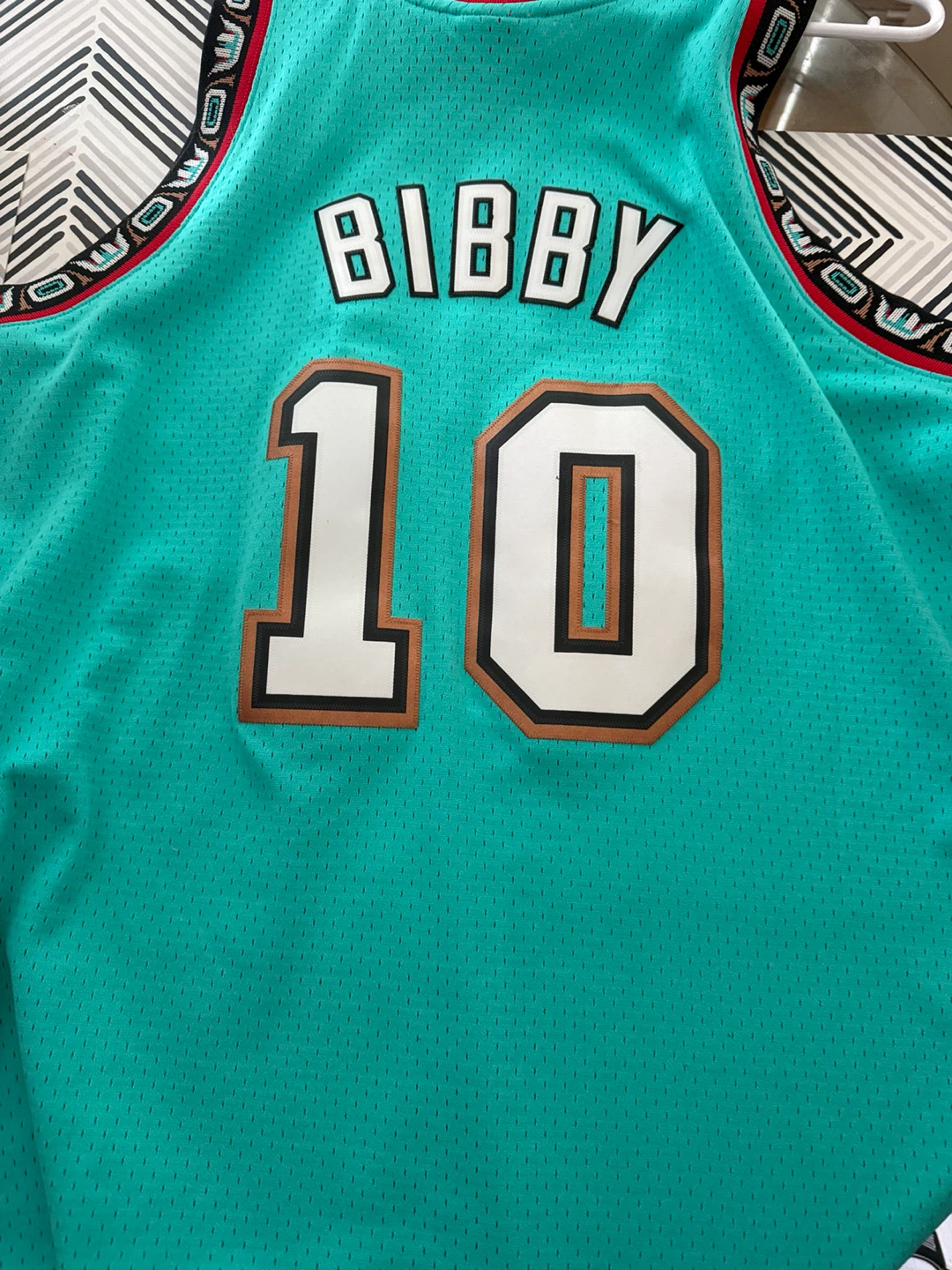 Vancouver Grizzlies Mike Bibby #10 Jersey Swingman - photo 2