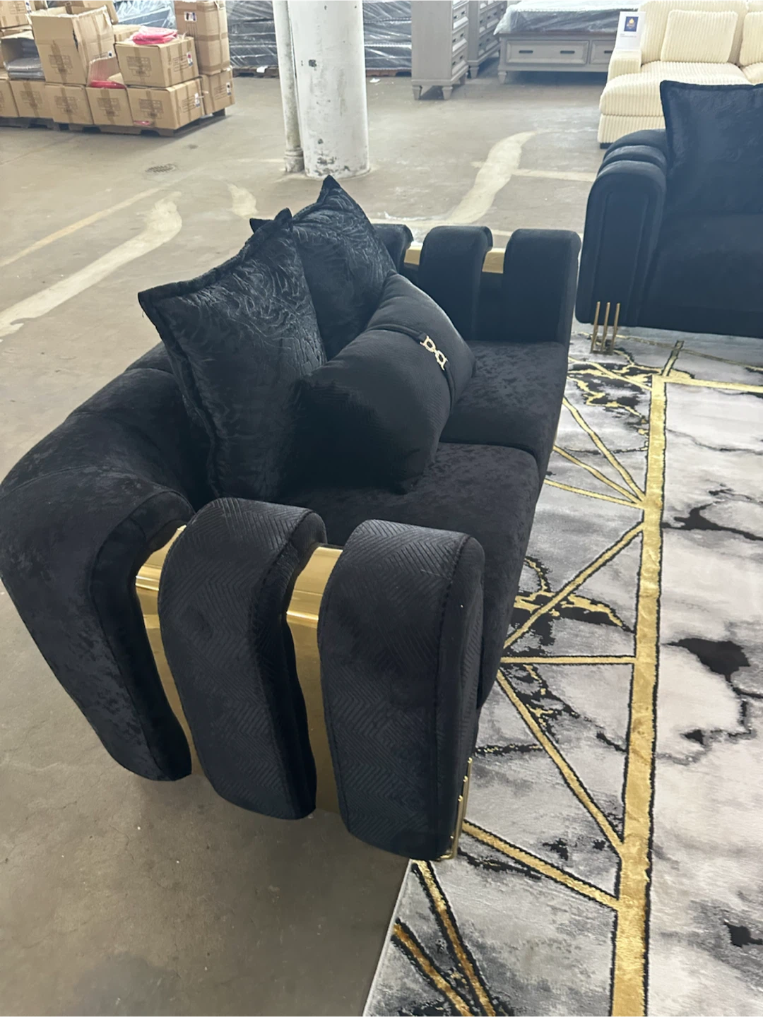 Sofa + loveseat + recliner (new) - photo 2