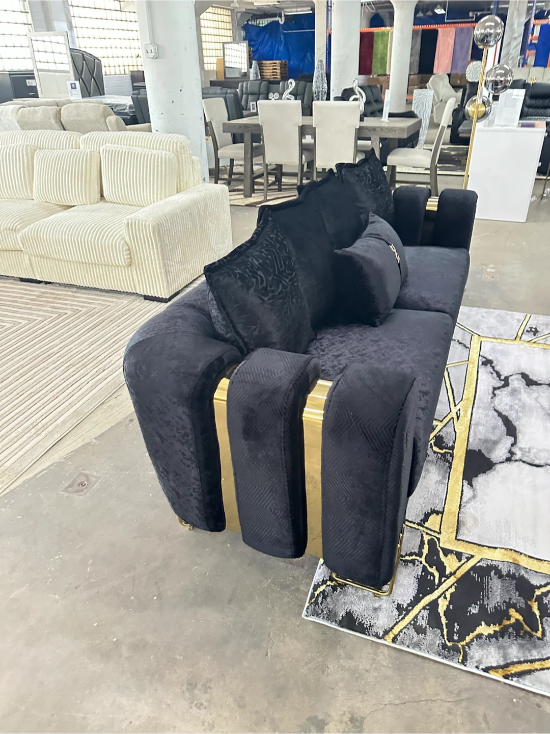 Sofa + loveseat + recliner (new) - photo 3