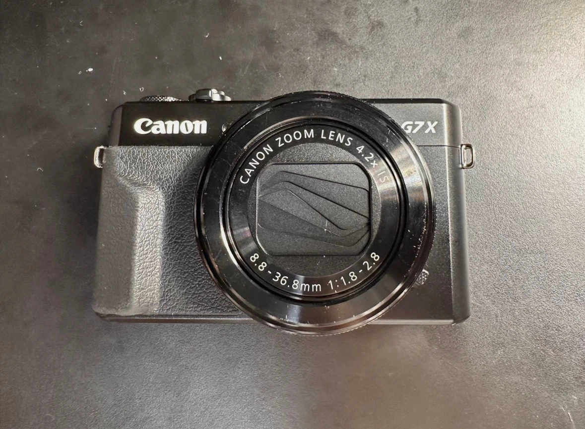 Canon mark II camera G7X