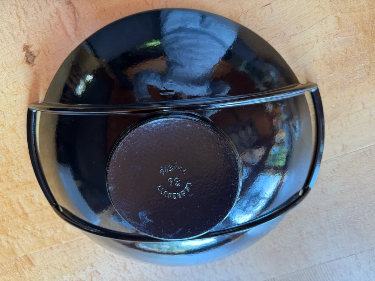 Le Creuset enamelled cast iron wok - photo 2