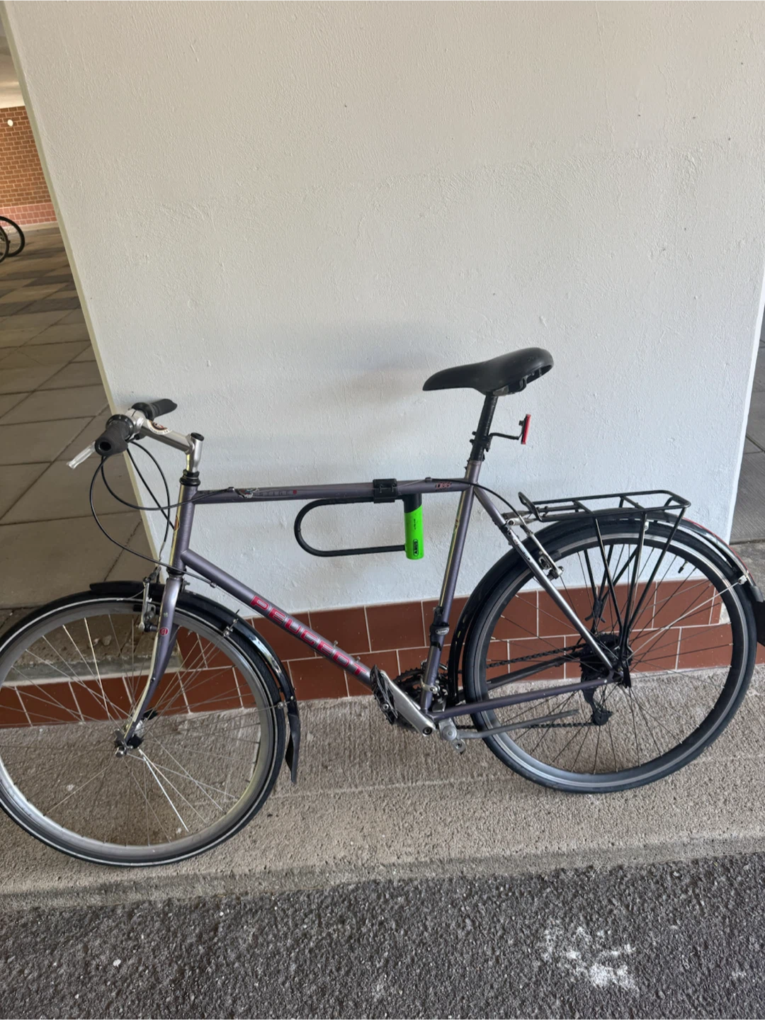 Purple Peugeot City Bike - photo 2