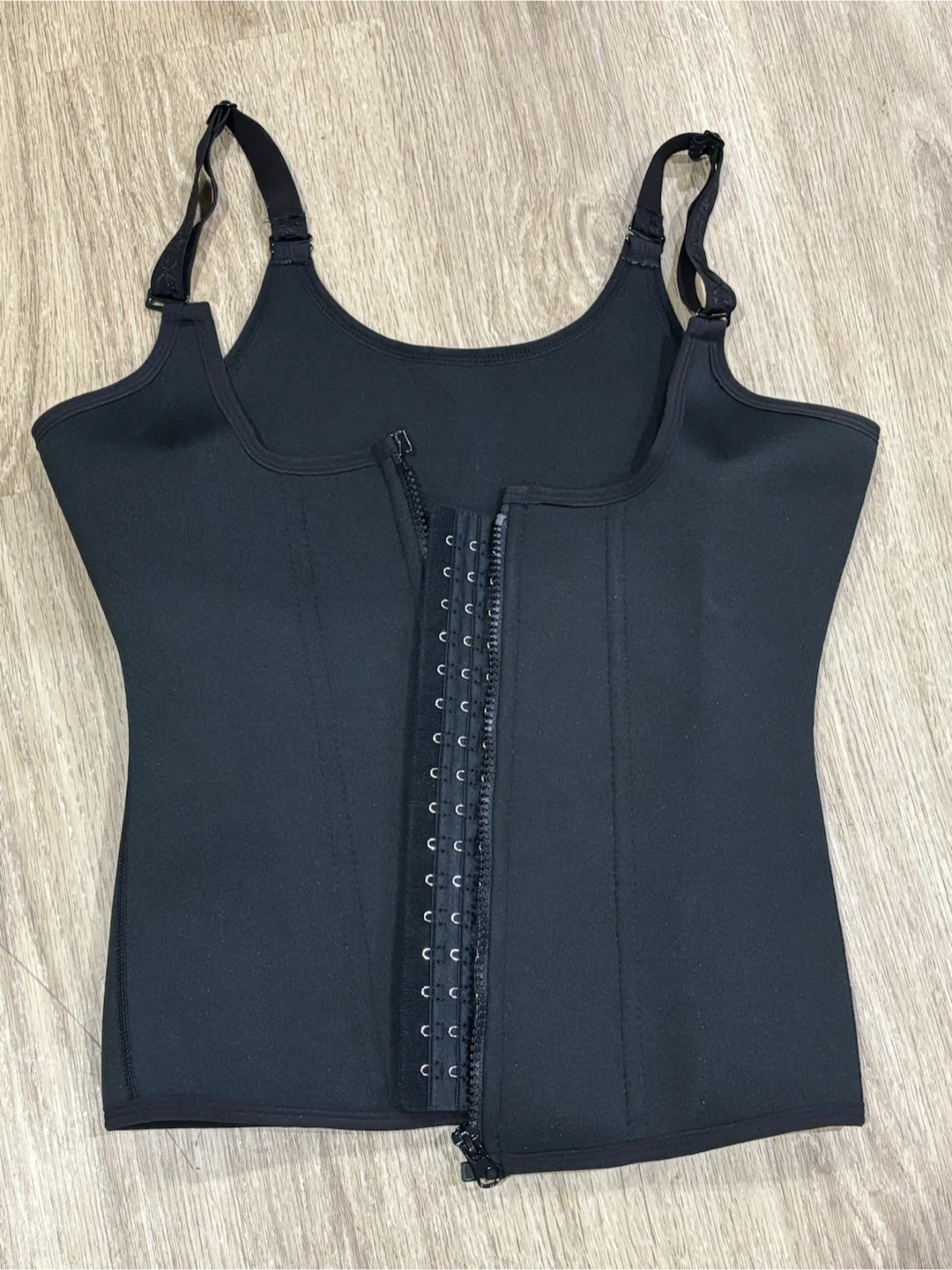Black Corset Tank Top