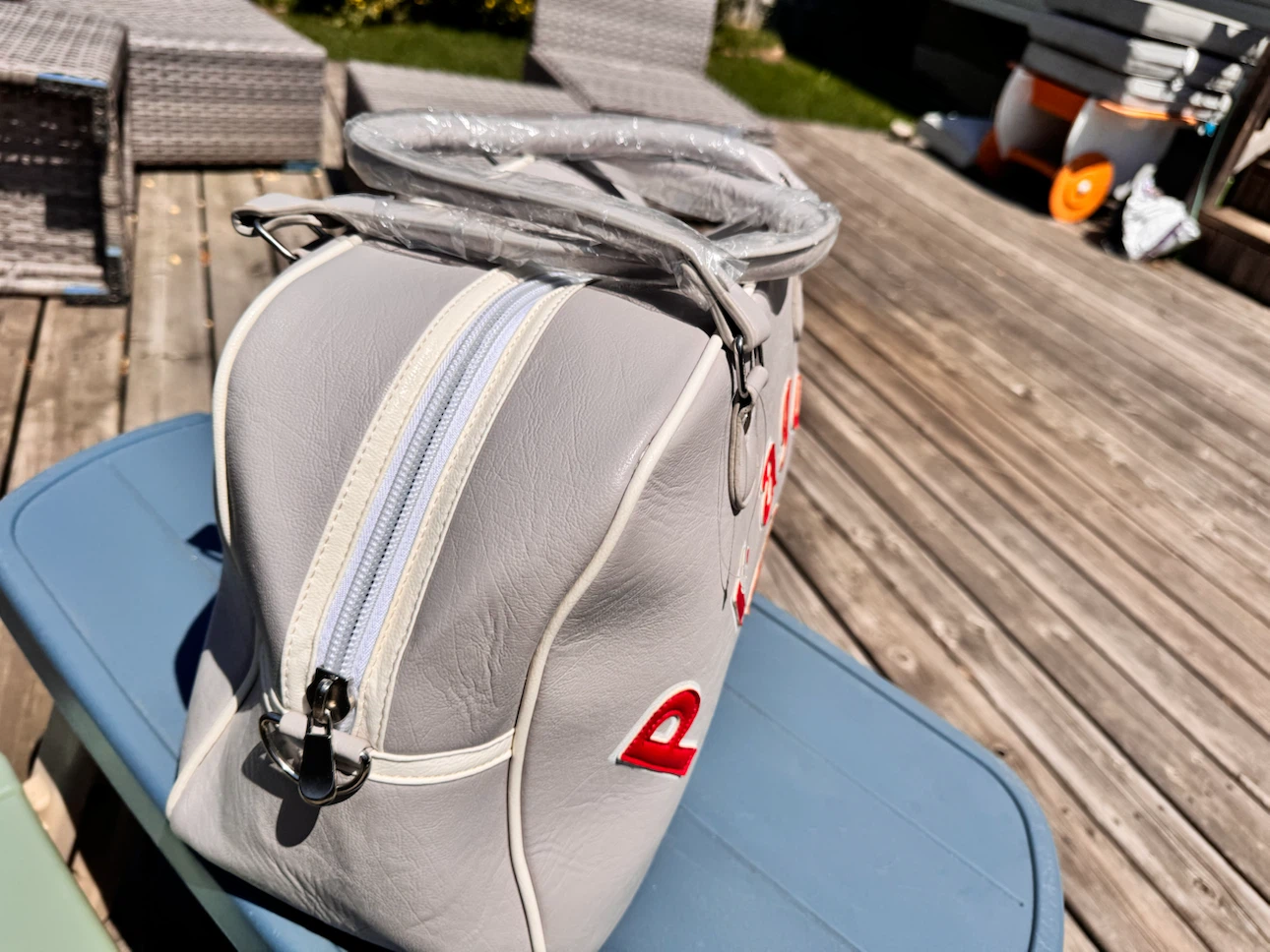 Grey Prague City 870's Duffle Bag - photo 2
