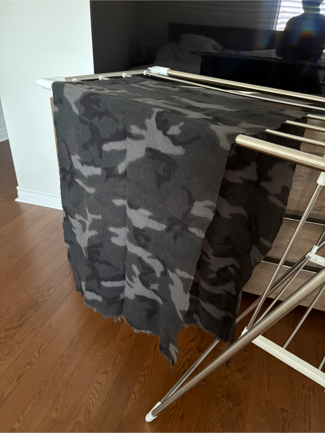 Coach Camo Print Wool Scarf - photo 2