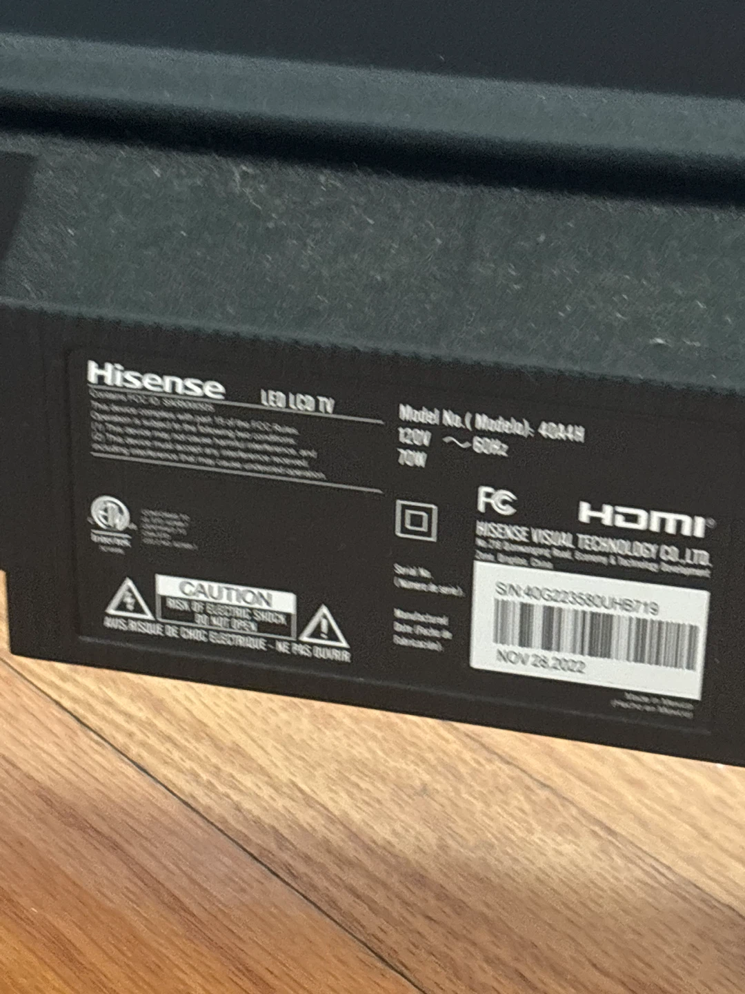 Hisense LED LCD TV - photo 3