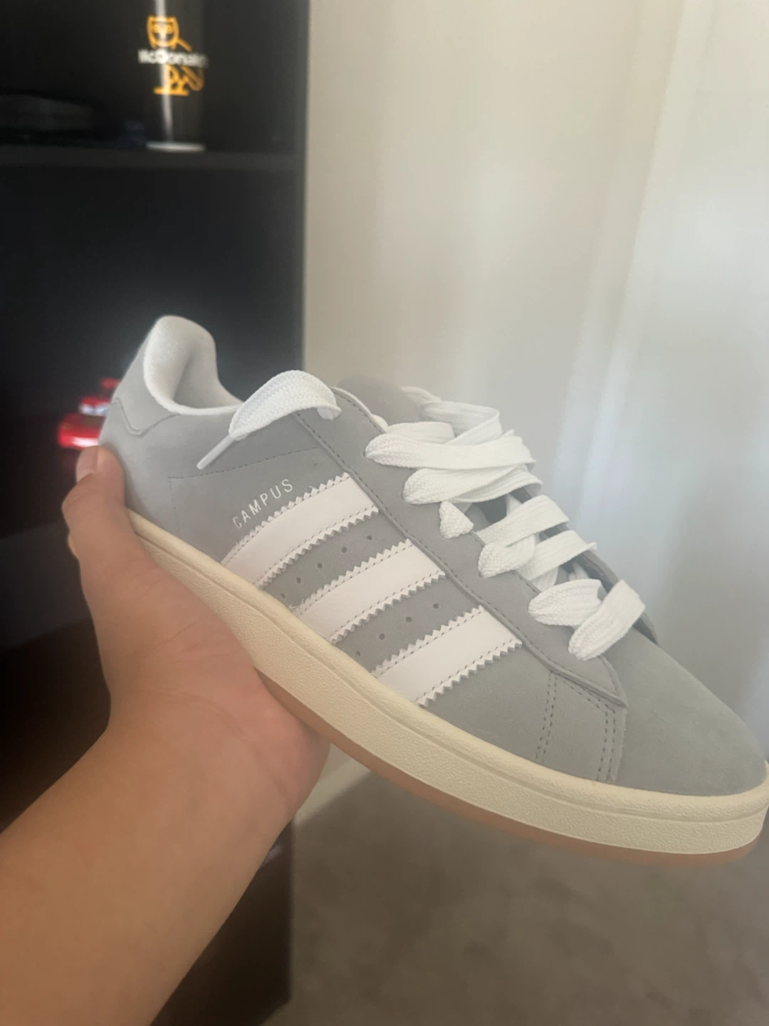 Adidas Campus Grey Suede Sneakers - photo 2