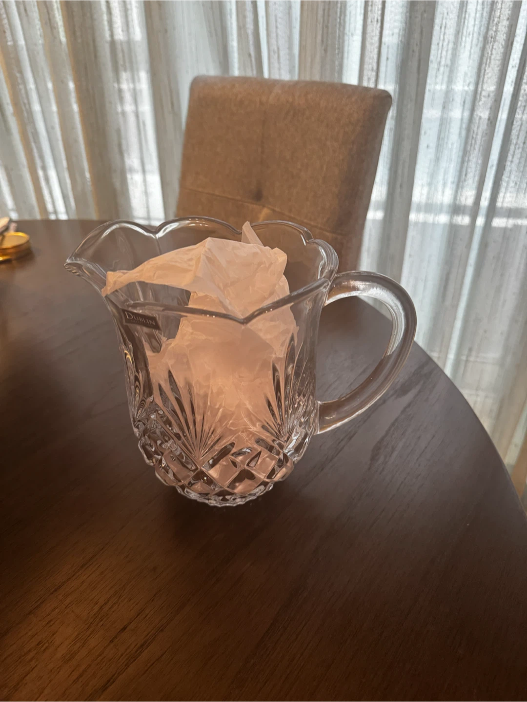 Dublin Collection Crystal Pitcher - 1360ml