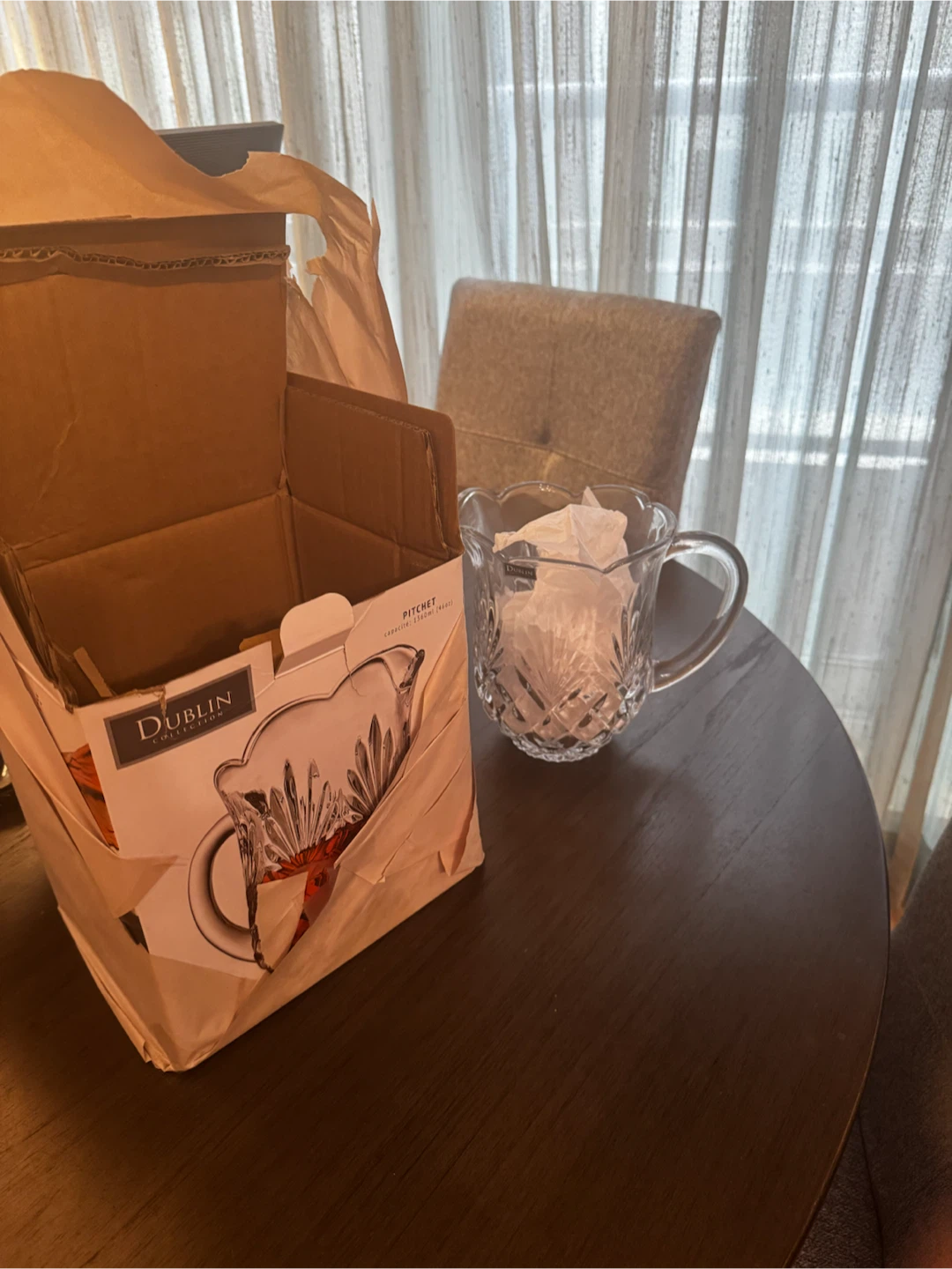 Dublin Collection Crystal Pitcher - 1360ml - photo 2