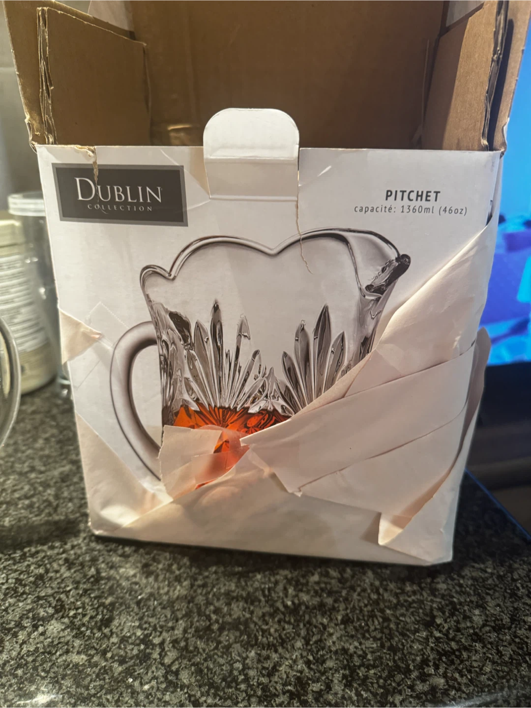 Dublin Collection Crystal Pitcher - 1360ml - photo 3