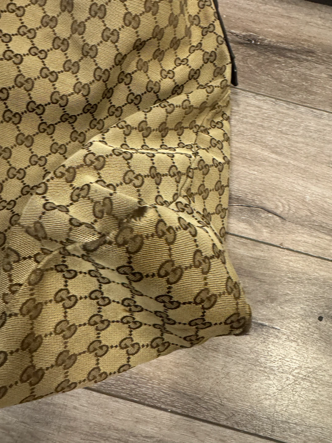 Gucci Monogram Canvas Hobo Bag - photo 5