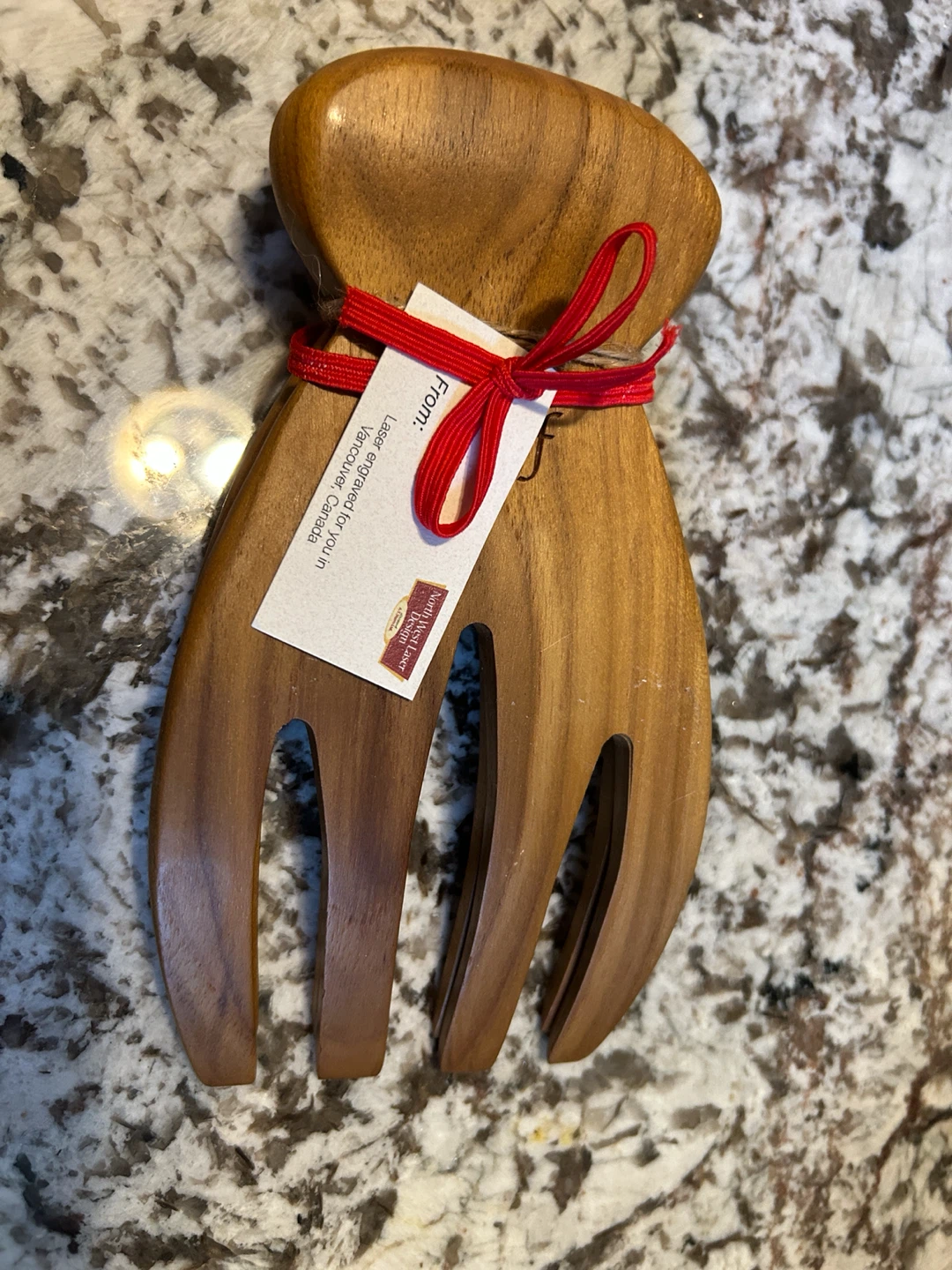 Wooden Salad Servers