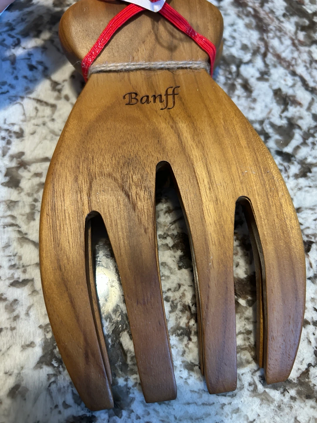 Wooden Salad Servers - photo 2