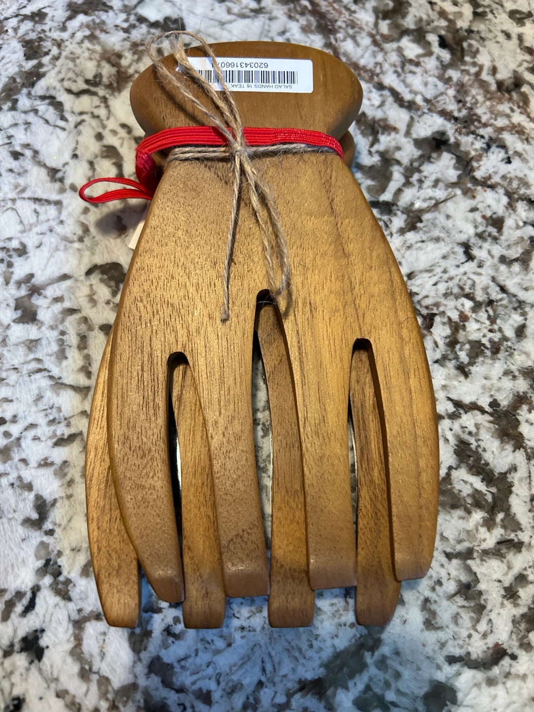 Wooden Salad Servers - photo 3
