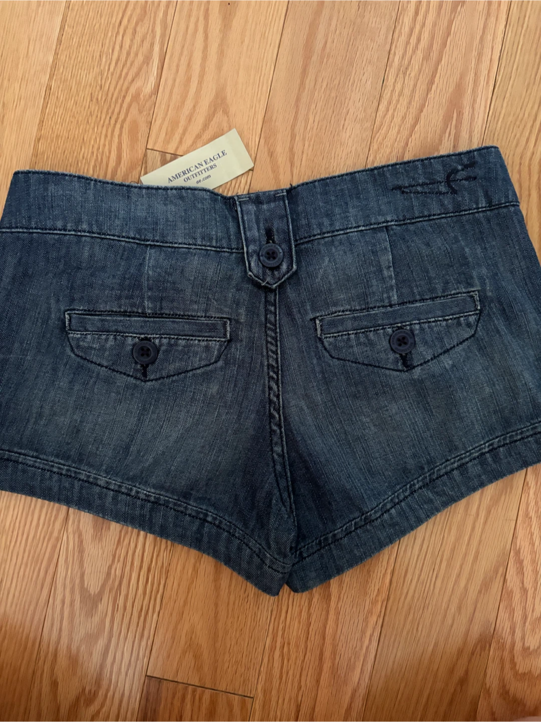 NWT Vintage American Eagle Denim Shorts | Size 00 - photo 2