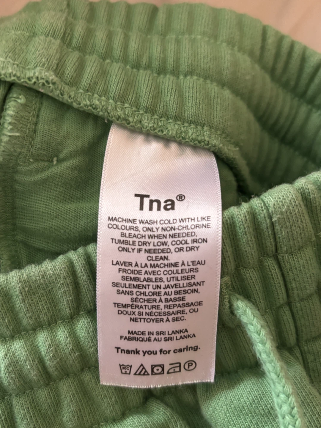 Tna Extra Fleece Boyfriend Organic Cotton Sweatpants | Size M - photo 4