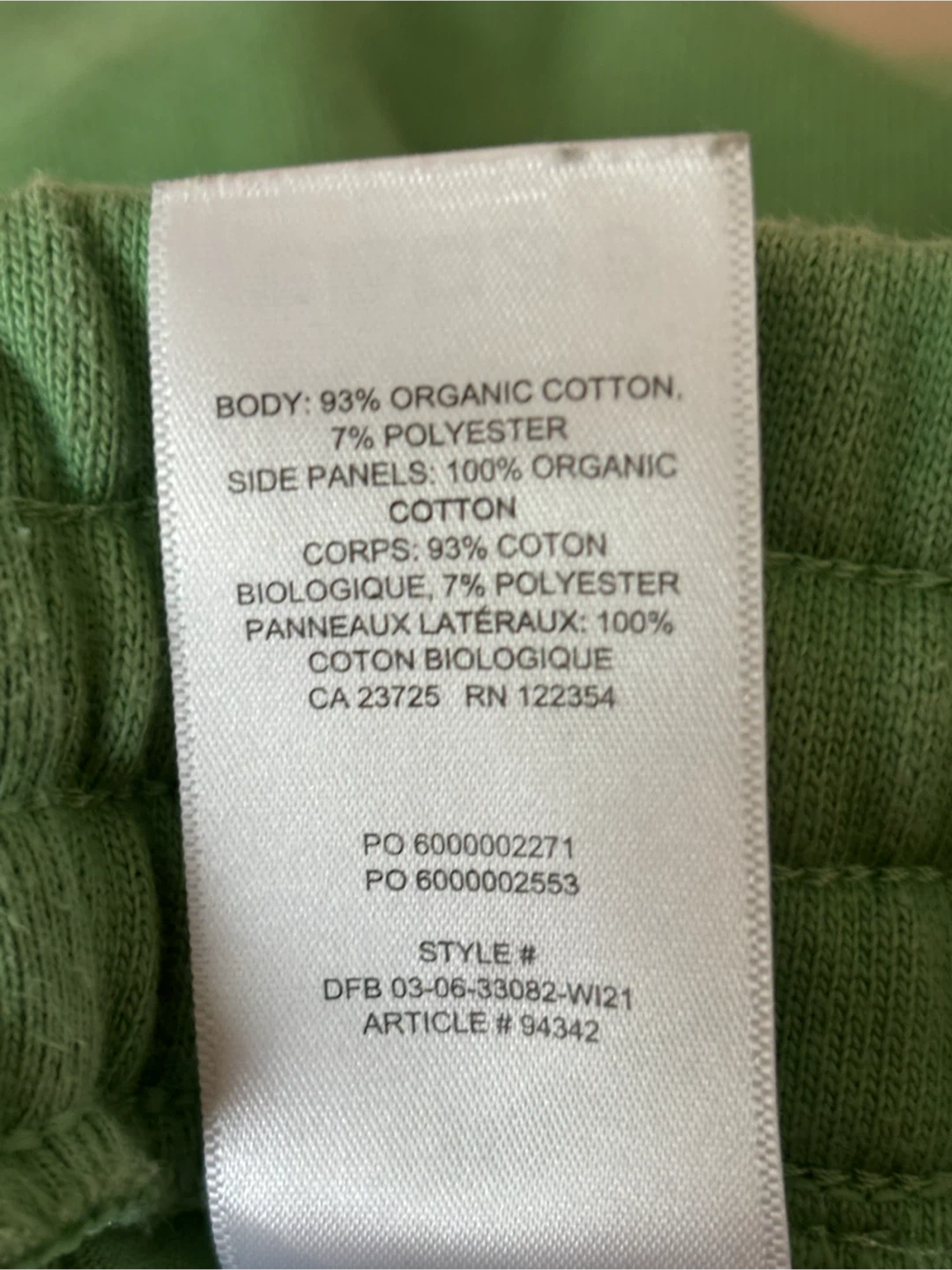 Tna Extra Fleece Boyfriend Organic Cotton Sweatpants | Size M - photo 5