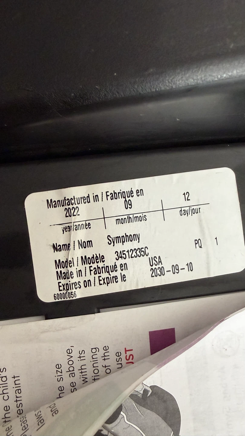 Evenflo Symphony Car Seat - photo 2