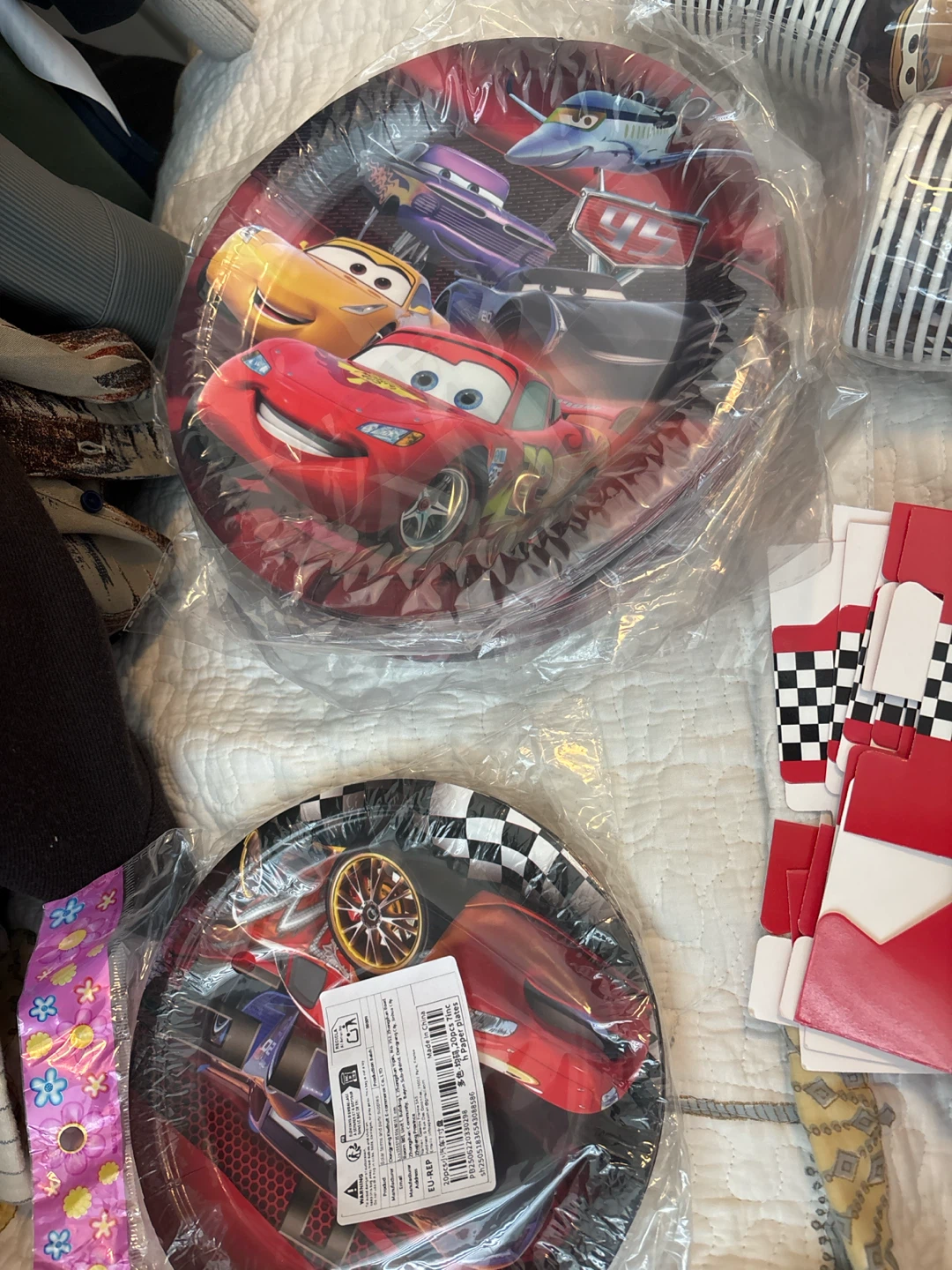 Disney Cars Party Supplies - Plates & Cups - photo 3
