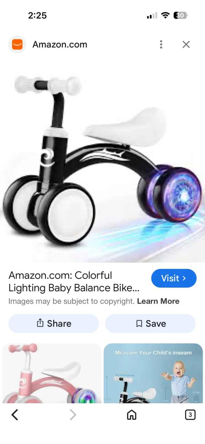 Lighting baby  Balance Bike - photo 5