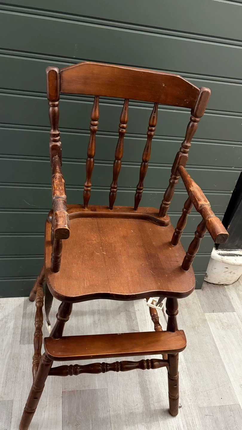 Wooden High Chair