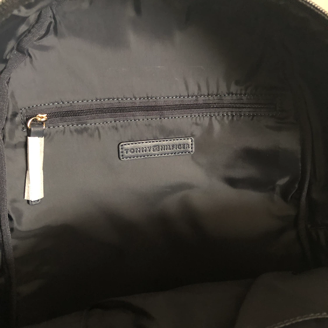 Tommy Hilfiger Black Monogram Backpack - photo 5