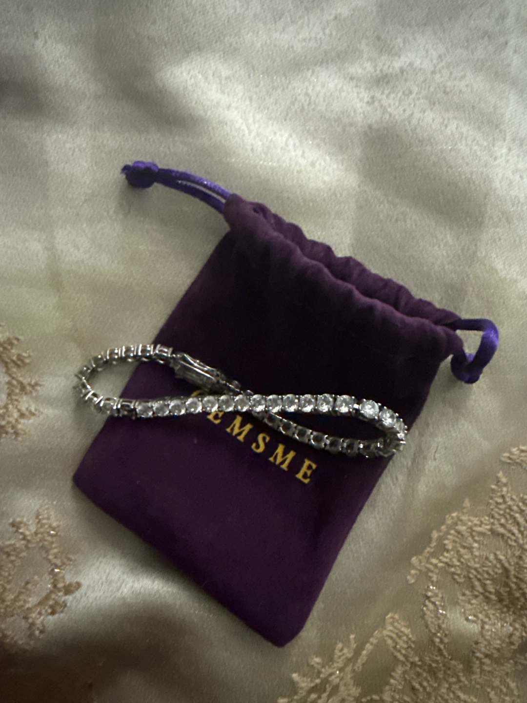 Tennis Bracelet with CZ Stones - photo 4