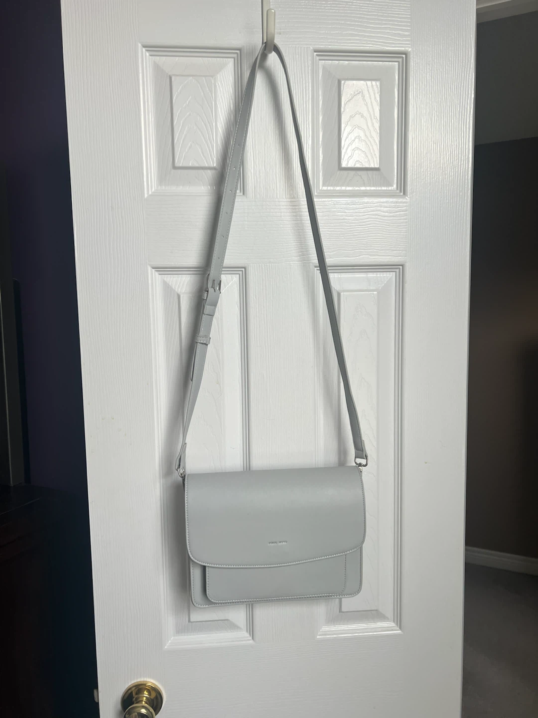 New pixie mood crossbody bag- Light Grey