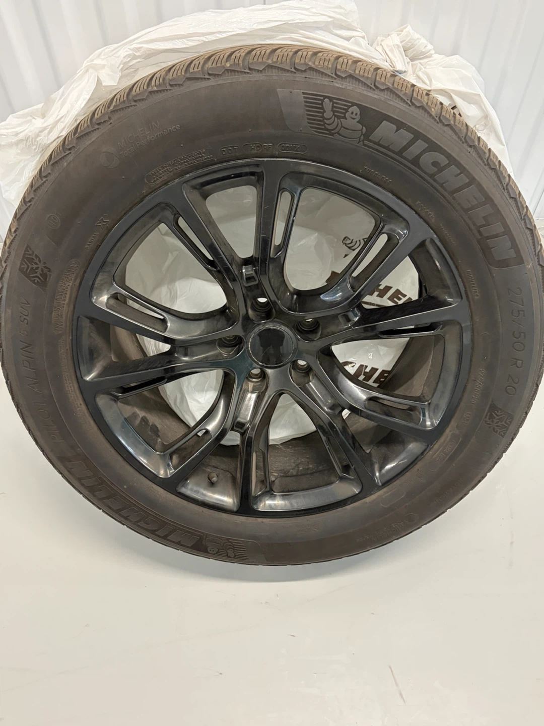 OEM 5 Spoke Split Wheels w/ Michelin Latitude X-Ice 245/50R20 - photo 2