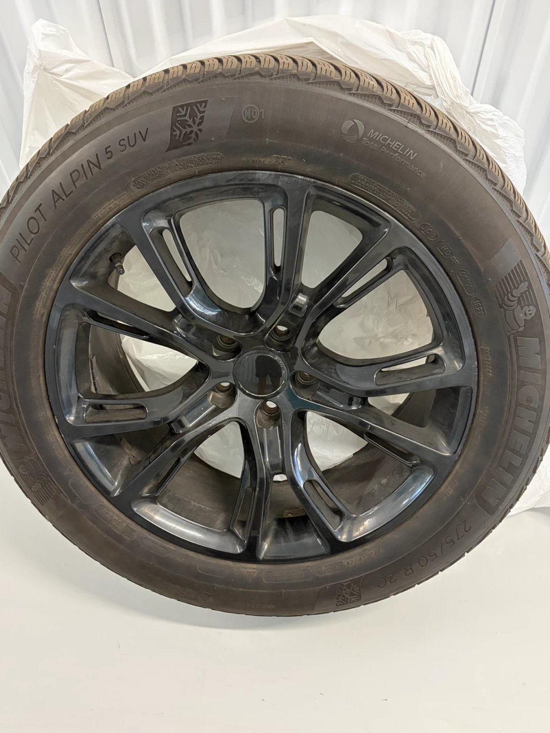 OEM 5 Spoke Split Wheels w/ Michelin Latitude X-Ice 245/50R20 - photo 3