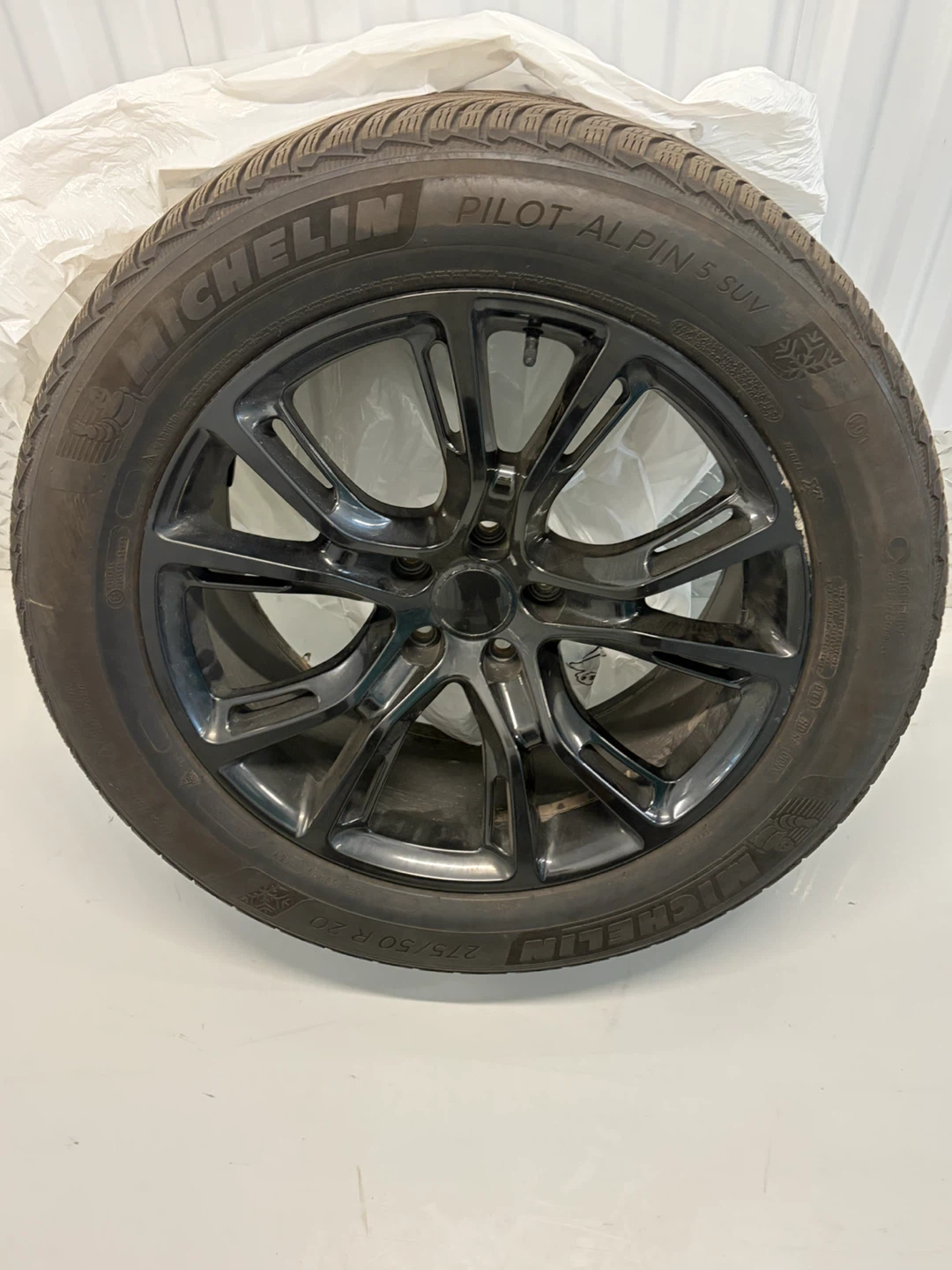 OEM 5 Spoke Split Wheels w/ Michelin Latitude X-Ice 245/50R20 - photo 4