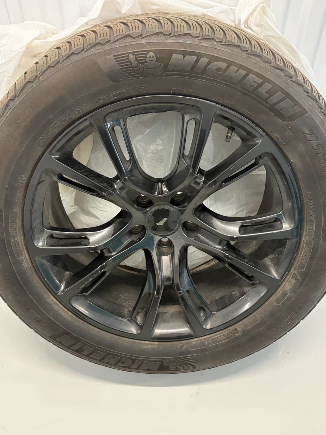 OEM 5 Spoke Split Wheels w/ Michelin Latitude X-Ice 245/50R20 - photo 5