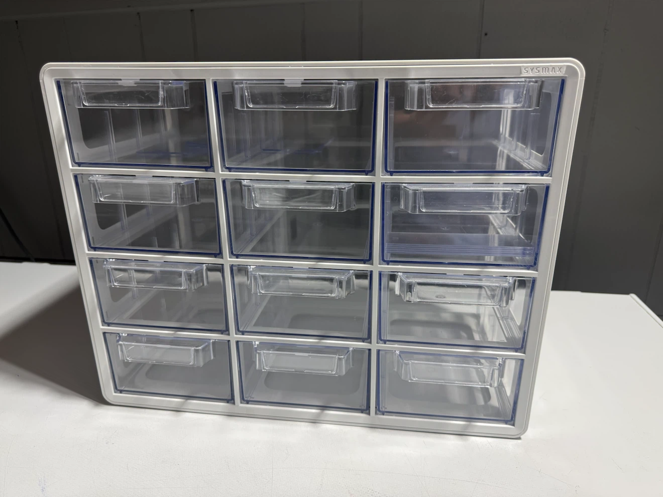 SYSMAX 12-Drawer Desktop Organizer –Storage Drawers