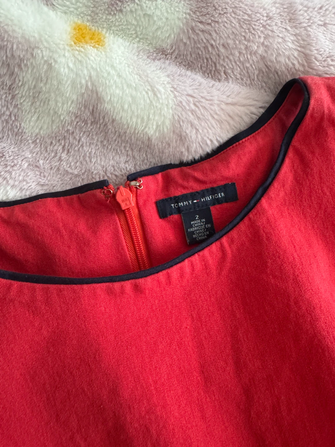 Tommy Hilfiger Red & Navy Sheath Dress - photo 3