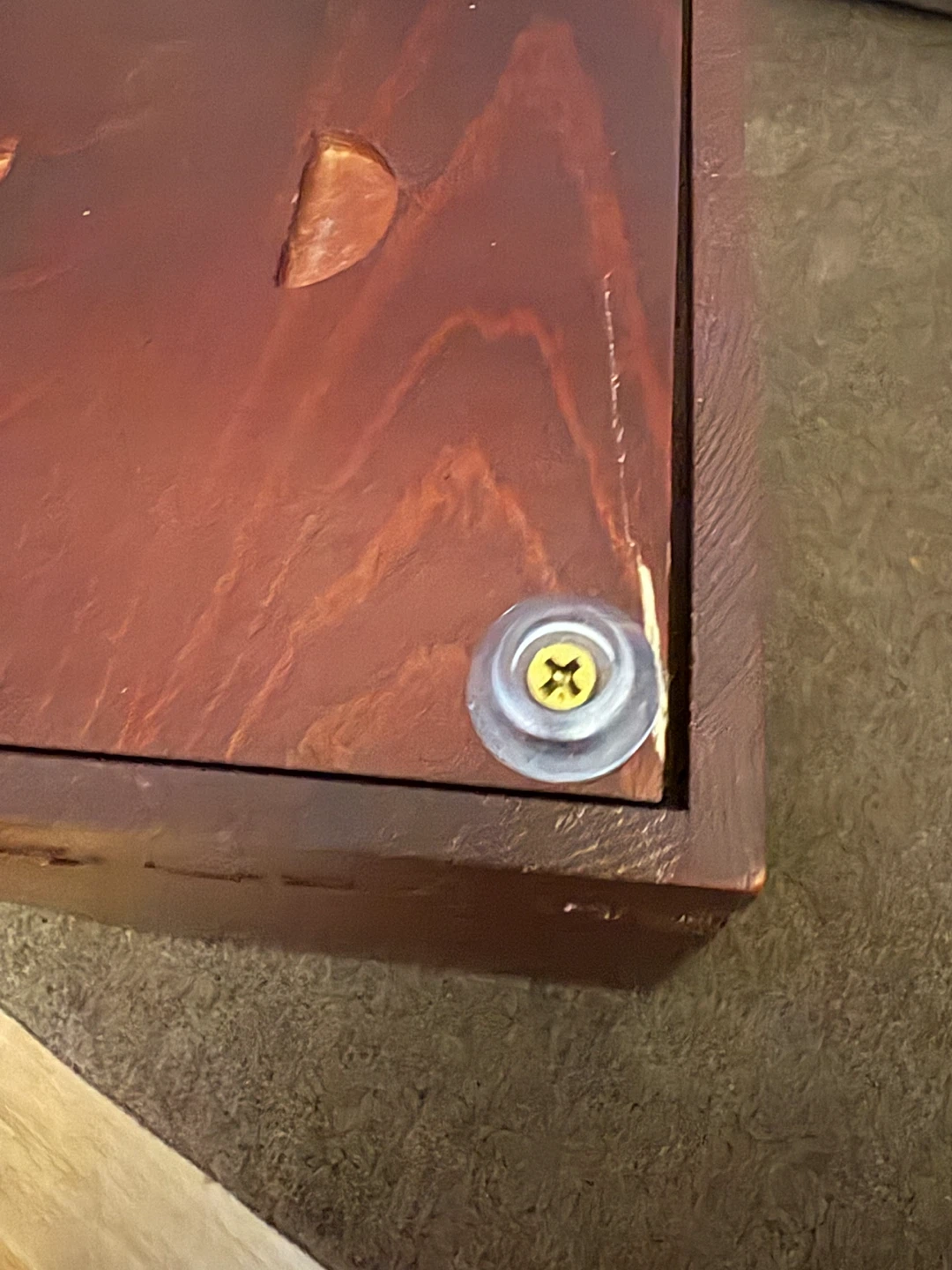 Like New Butterfly Wooden Cremation Urn - photo 3