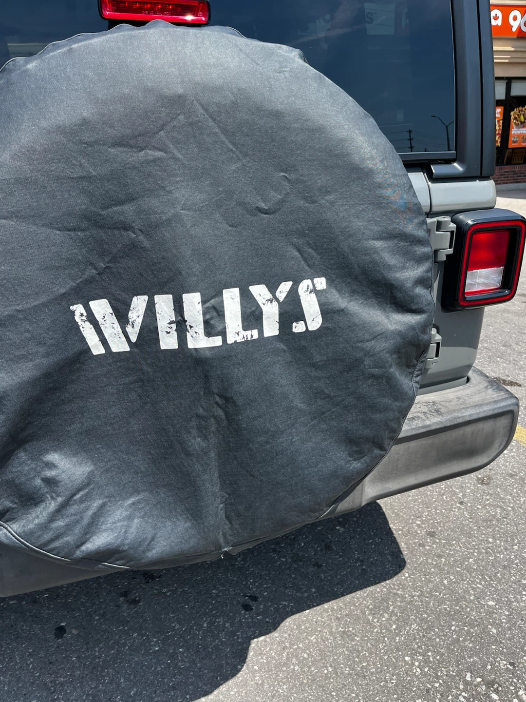 Jeep wrangler WILLY spare tire cover - photo 2
