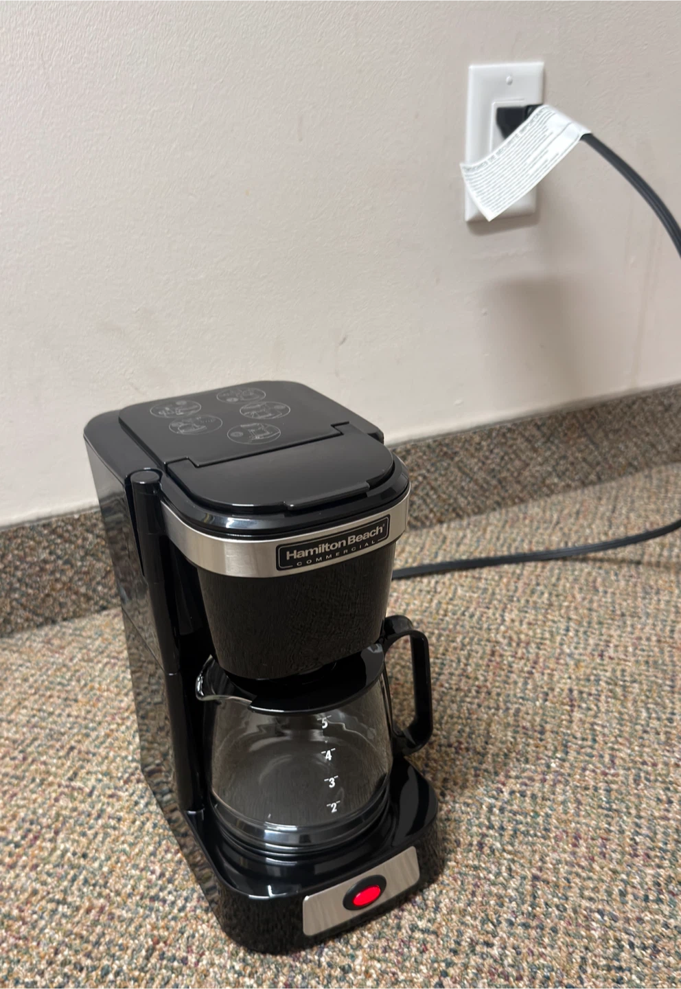 NEW Hamilton Beach Commercial 4-Cup Coffee Maker