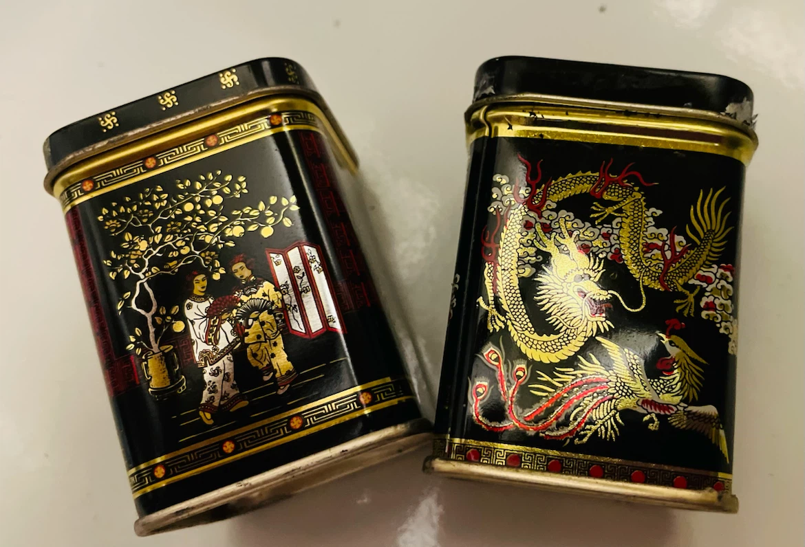 Decorative Tea Tins with Pu-erh Tea - photo 5