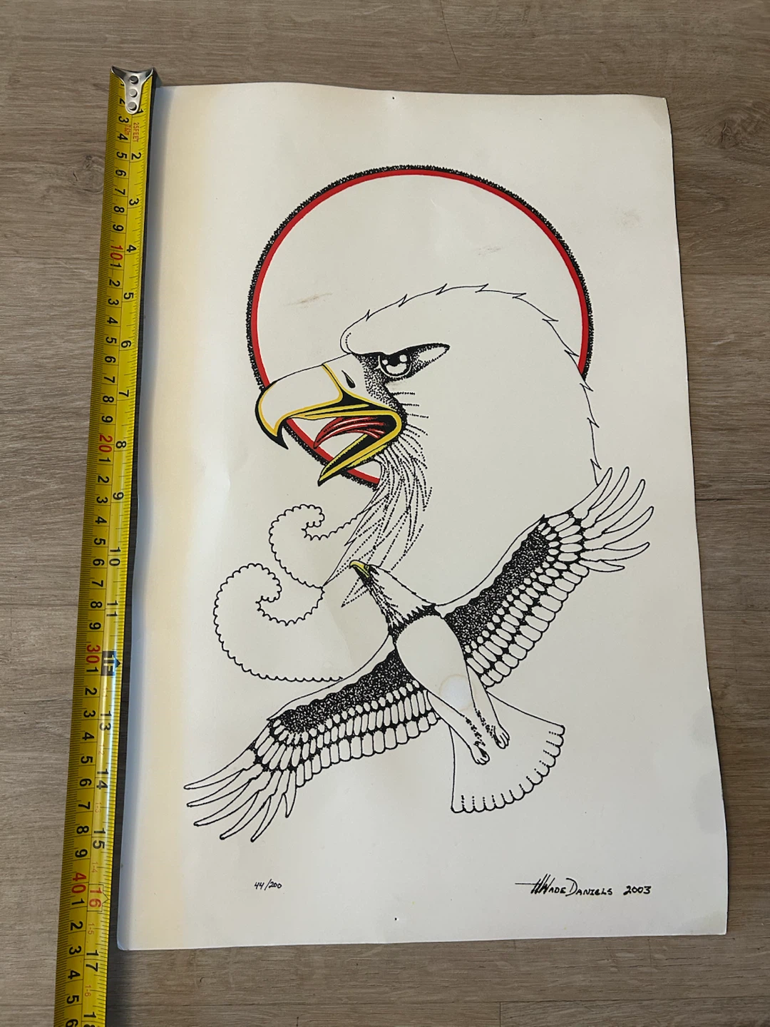 Wade Daniels Limited Edition Indigenous Art Prints Set of 2 ASIS - photo 5