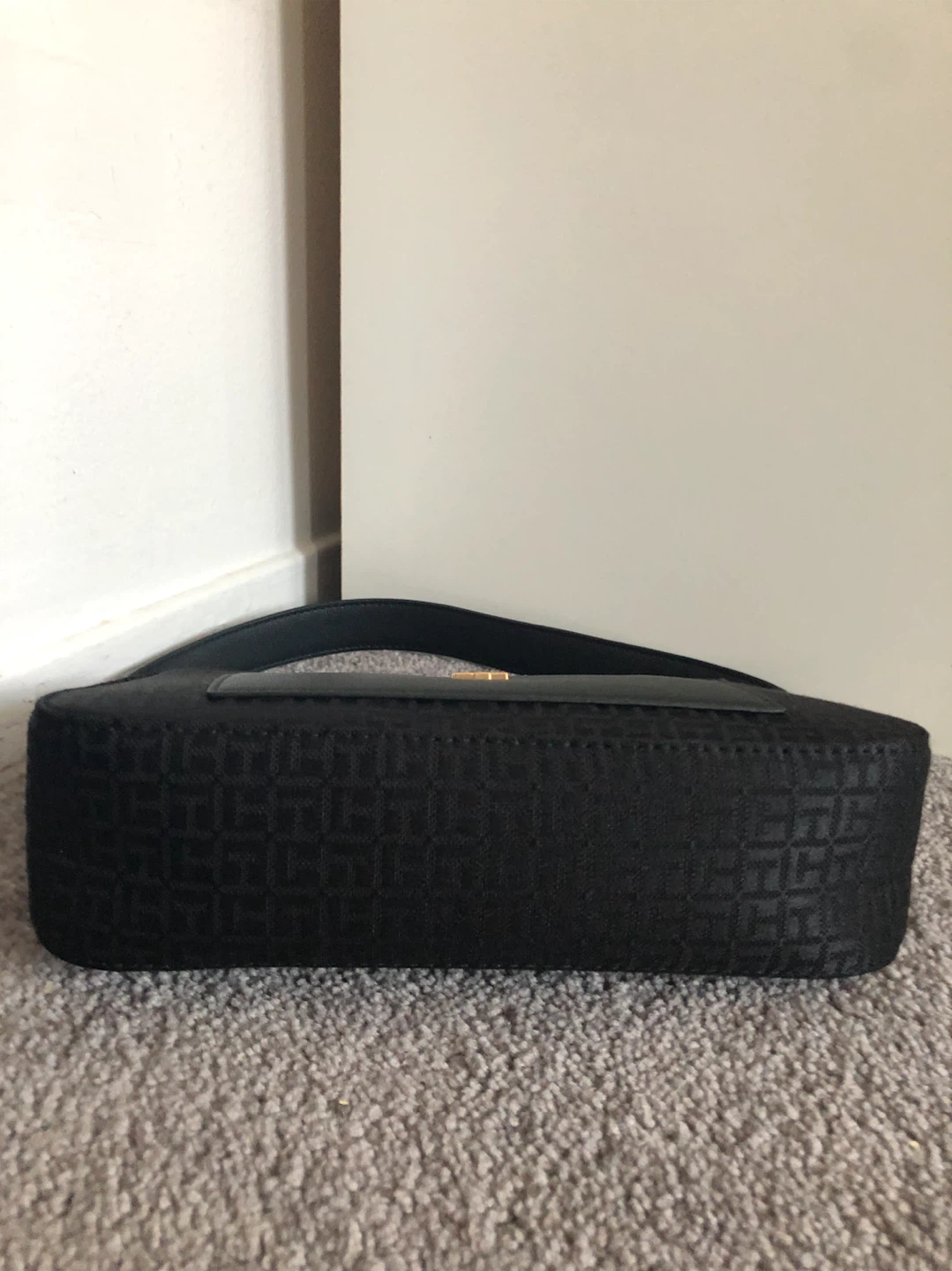 Tommy Hilfiger Black Monogram Shoulder Bag - photo 3