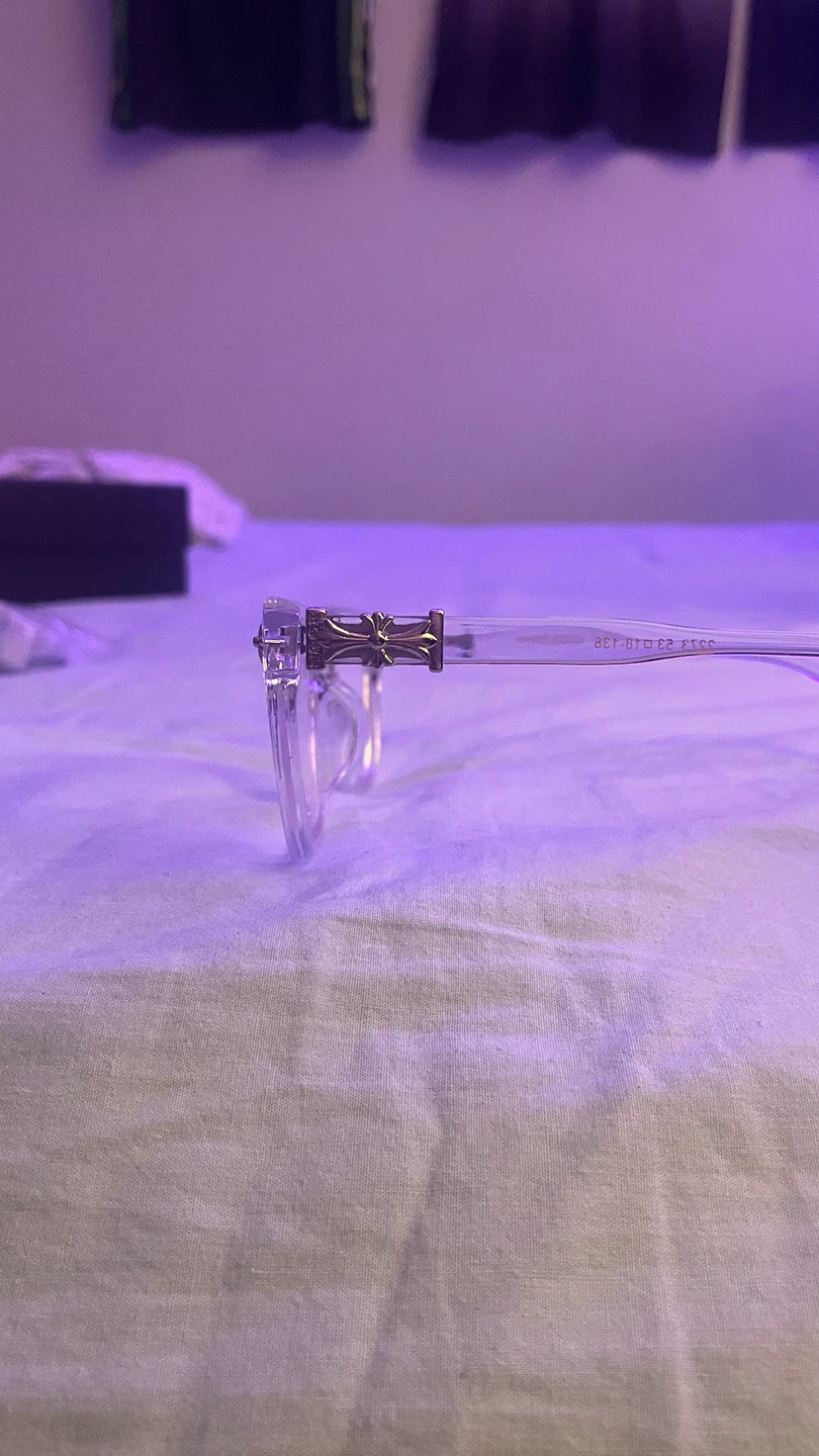 Chrome heart glasses - photo 3