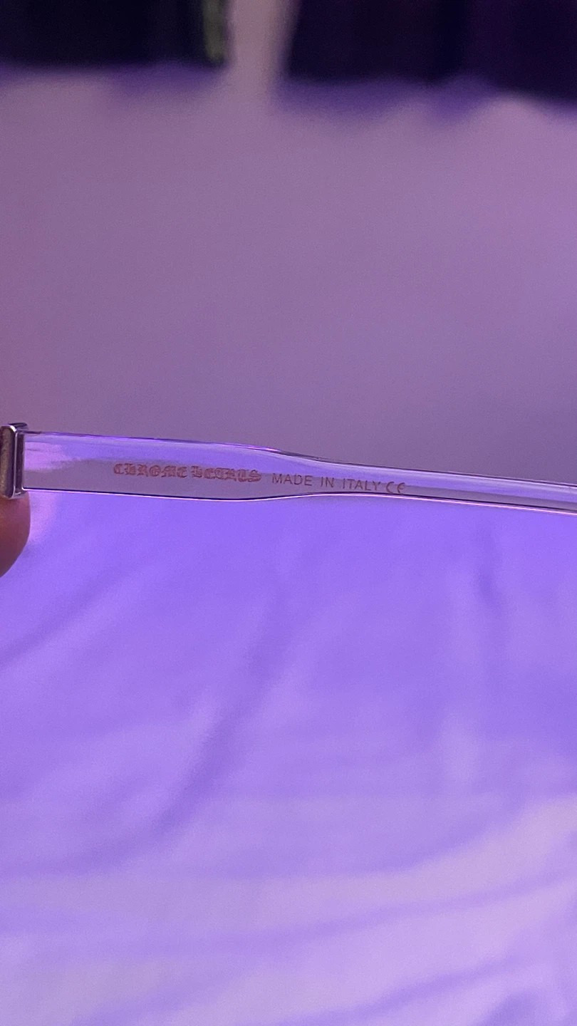 Chrome heart glasses - photo 5