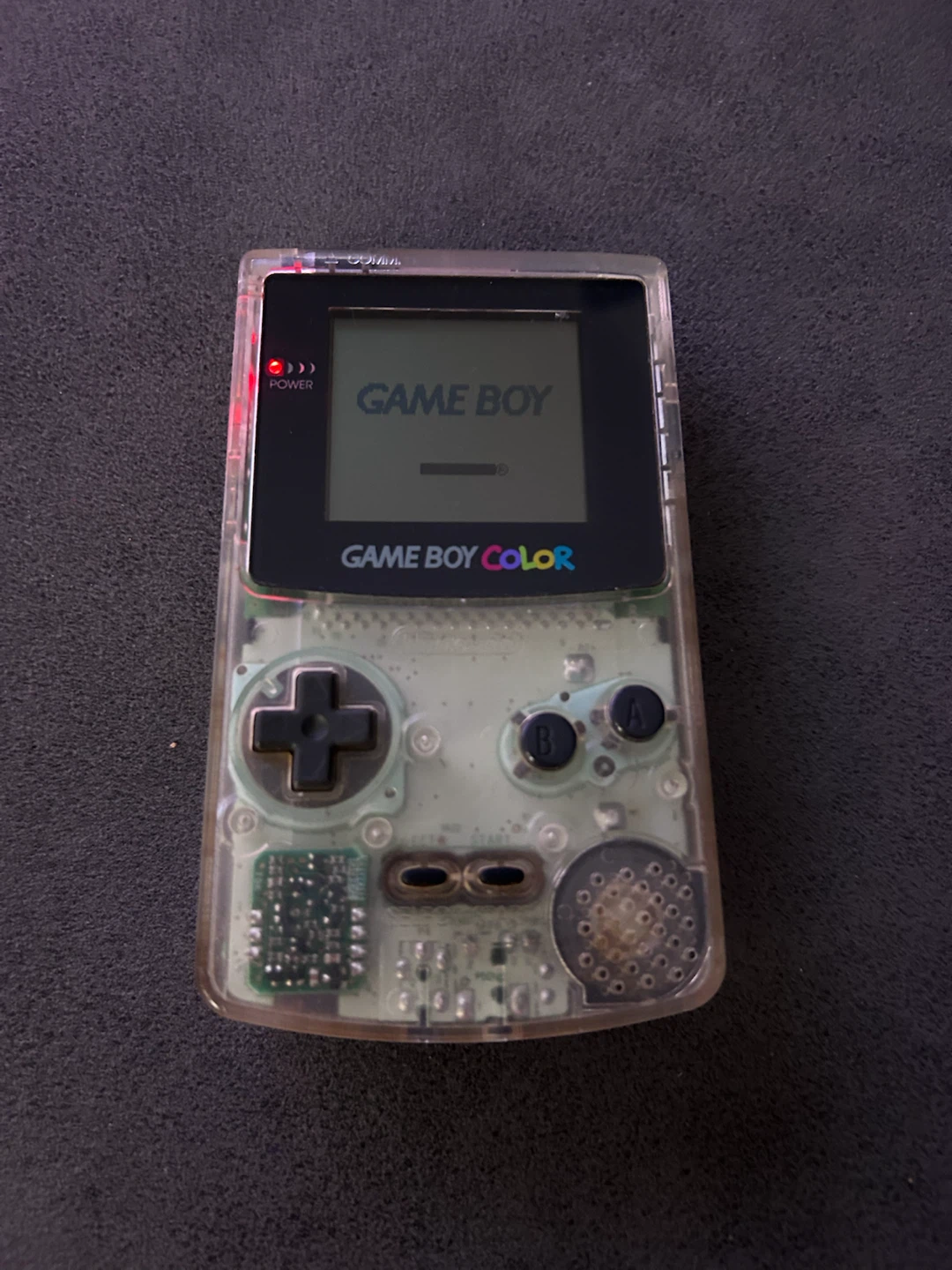 Clear Game Boy Color CGB-001 - Clear
