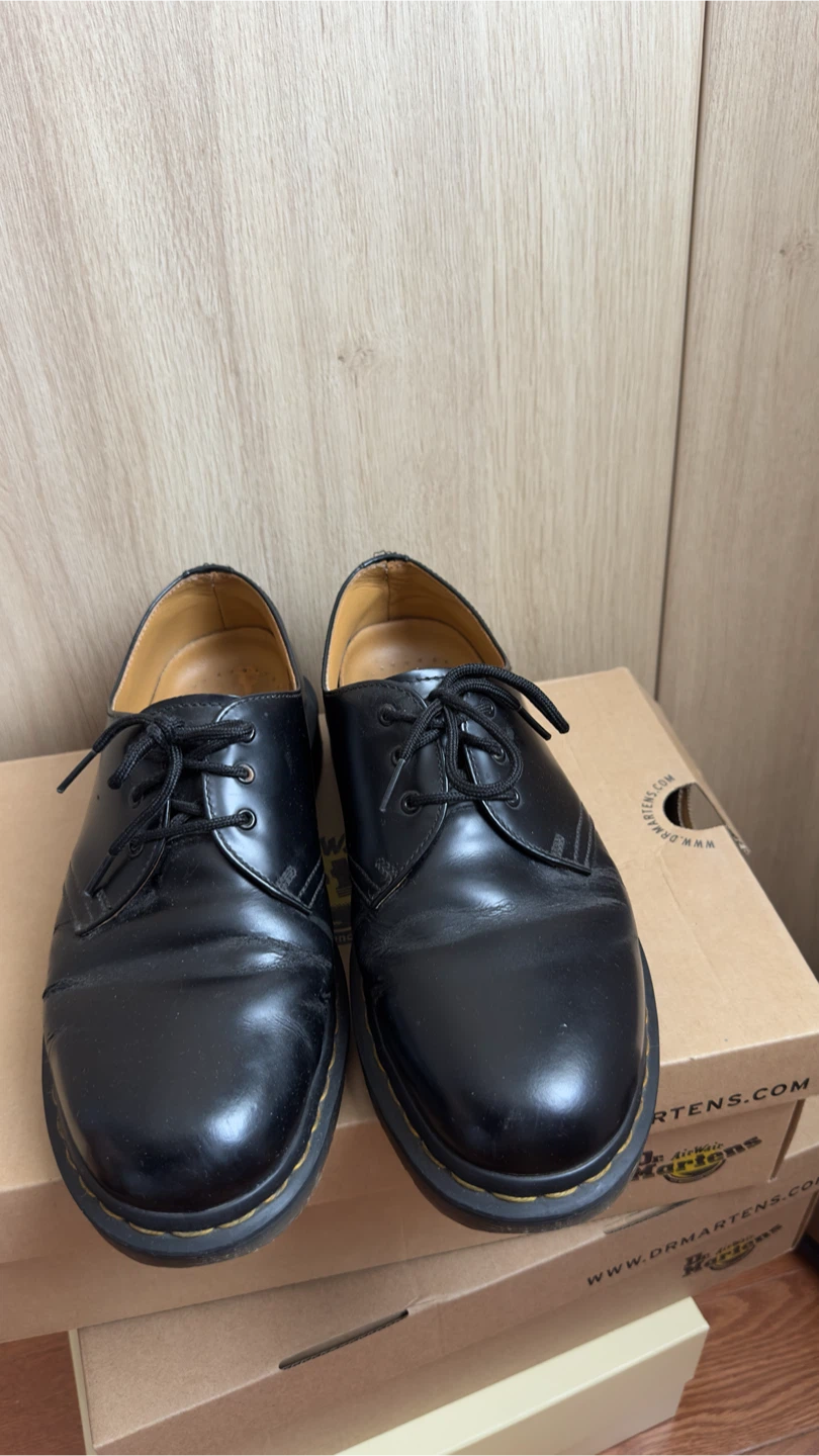 Men’s Dr. Martens 1461 Black Leather Oxford Shoes